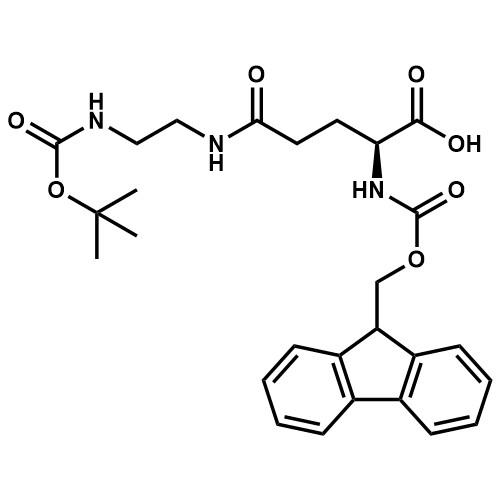 M02660 Fmoc-Gln[2-(Boc-amino)ethyl]-OH
