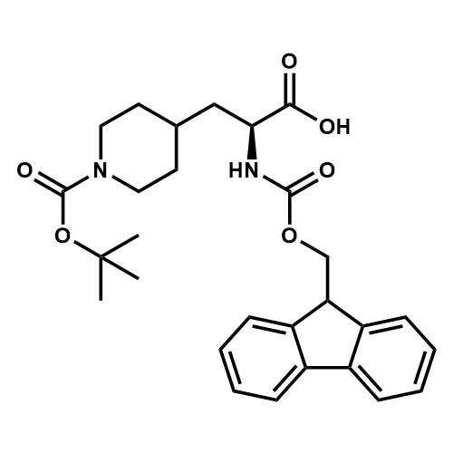 M03587 Fmoc-Ala[cHex(4-Aza,4-Boc)]-OH