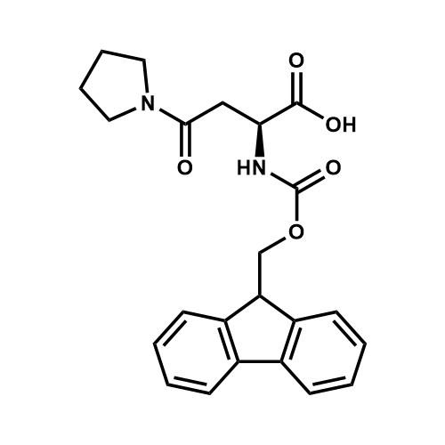M03763 Fmoc-Asp(Pyrrolidinyl)-OH
